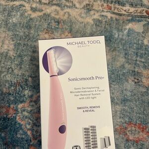 Michael Todd Beauty Sonicsmooth Pro+ Pink Hair Removal System